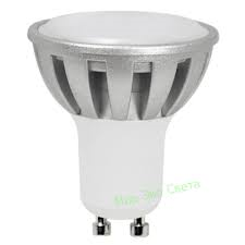 Лампа светодиодная Jazzway PLED 7W(50W), 500Lm, б/т GU10