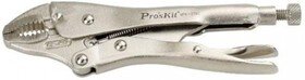 Proskit 8PK-378C Плоскогубцы-захват (регулировка усилия, защелка, 180мм)
