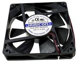 Вентилятор JF1225S1H-R 12V(120x120x25) S(втулка)
