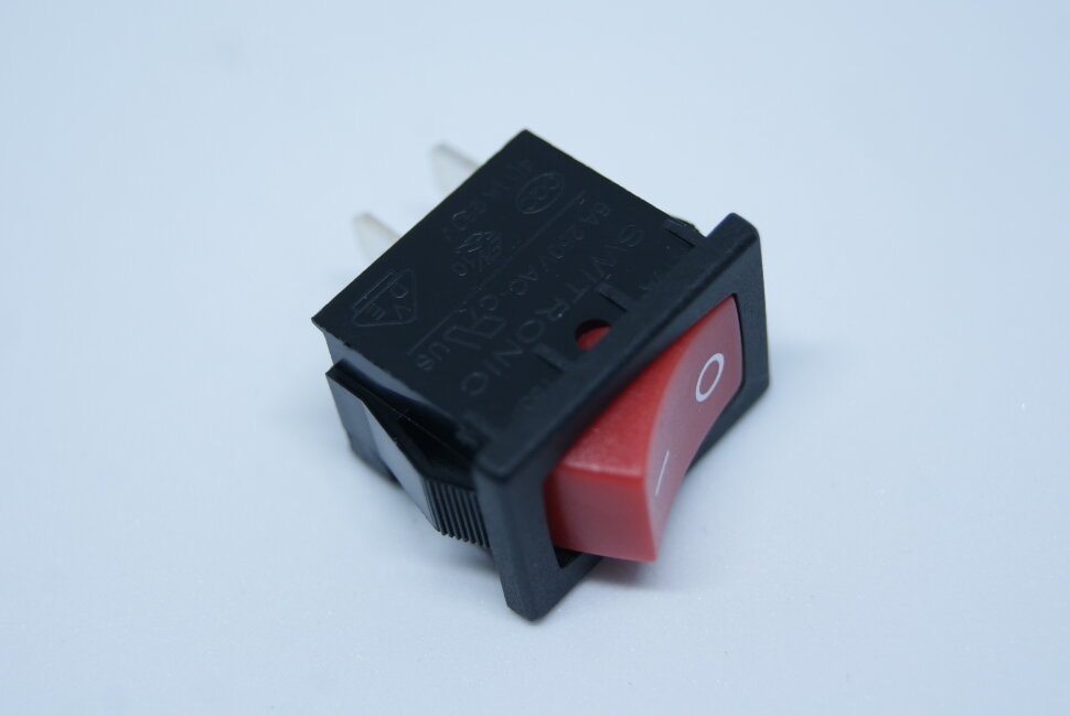 Переключ. SWR-41 (B100G) красн.