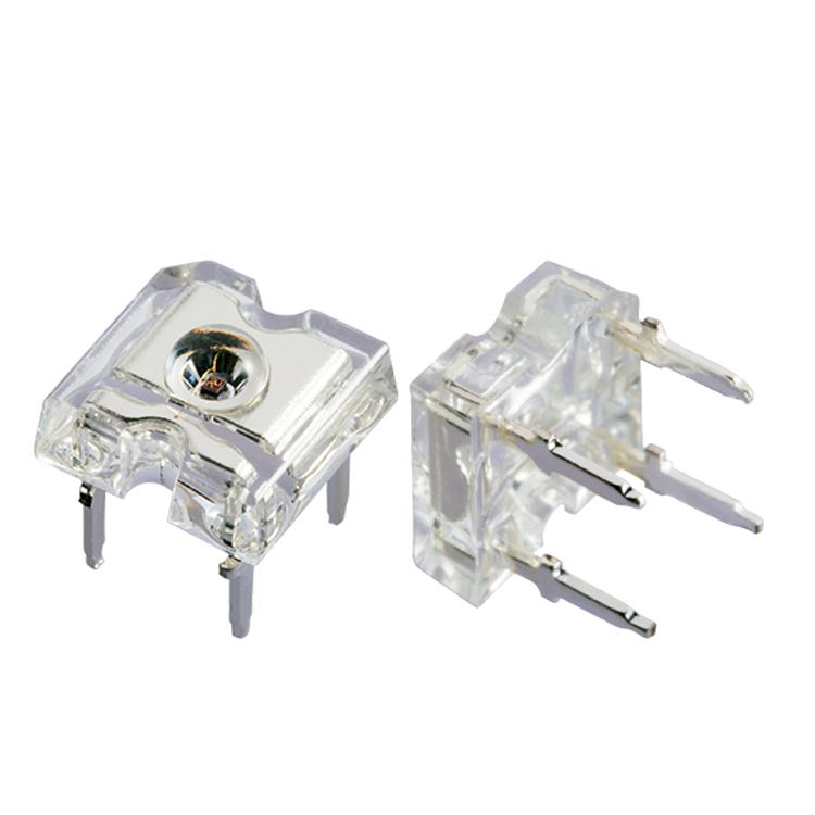 Светодиод LED-Piranha /YELLOW 1000мкд (7,62х7,62мм)