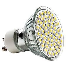 Лампа светодиодная 3х1Вт GU10 Тип А, бел-тепл LHF-GU10-3*1W-WW-220V